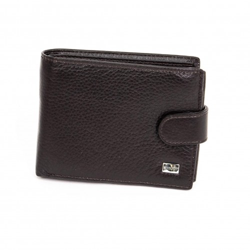 Мъжки портфейл ENZO NORI модел FONS естествена кожа кафяв